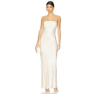 Shona Joy La Lune Lace Back Maxi Dress in Cream – NWT Size AUS 6 / US 2